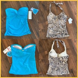 XS Tankini Calvin Klien & AnneCole Swimsuit Bundle